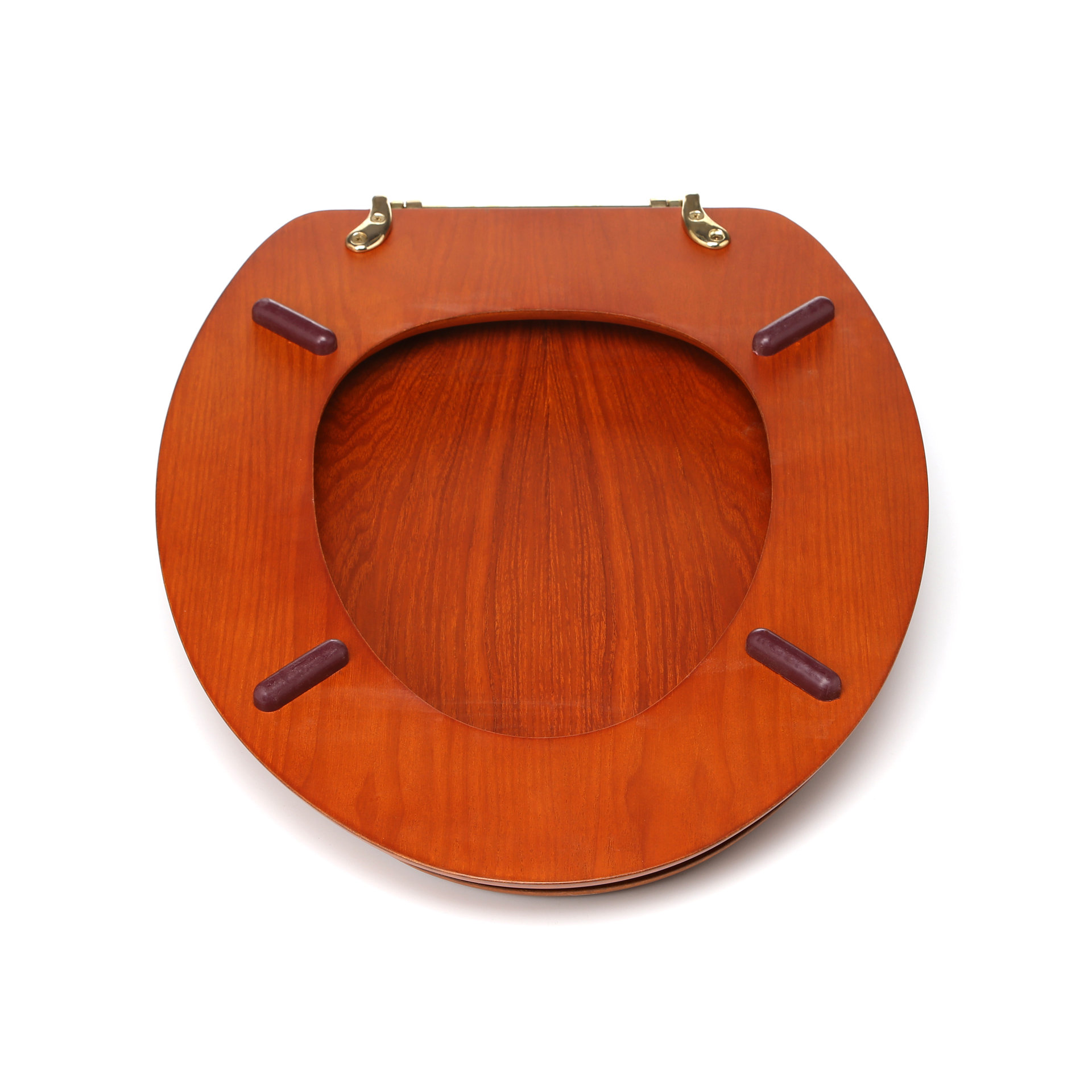 Comfort Seats Decorative Wood Elongated Toilet Seat & Reviews Wayfair